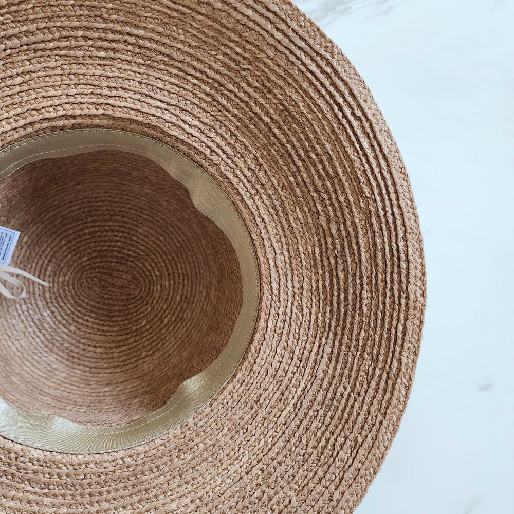 NWT Helen Kaminski Delphina Raffia Hat β Elegant Summer Staple πΏ(#800) - Picture 5 of 10